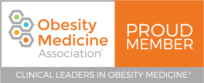 Obesity Medicine Association proud member badge
